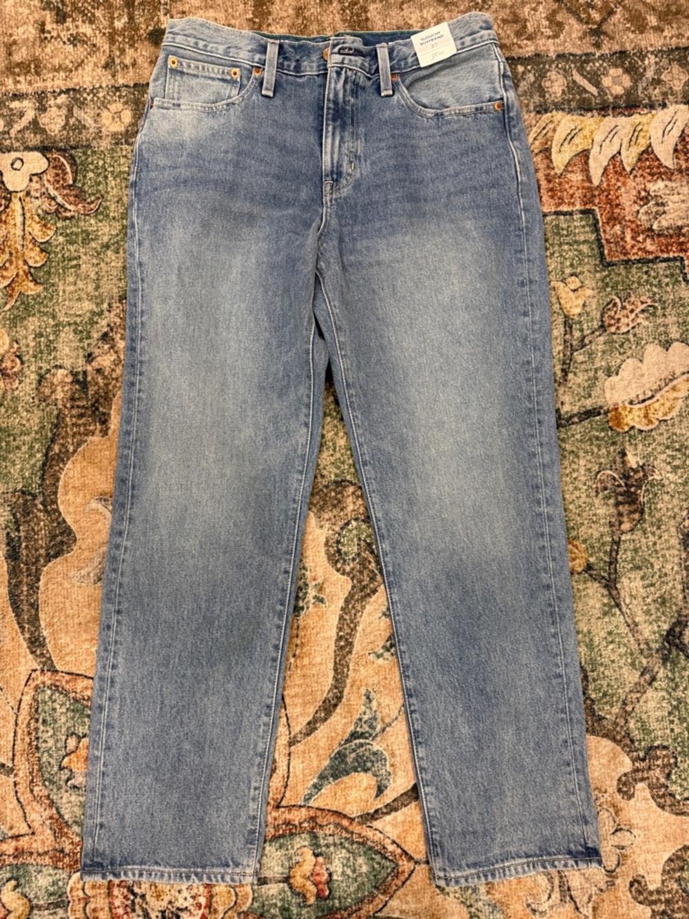 J. Crew Boyfriend Jeans in Light Blue Wash